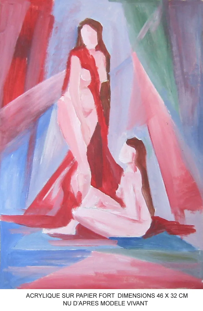 Nu d'après modèle vivant (1)